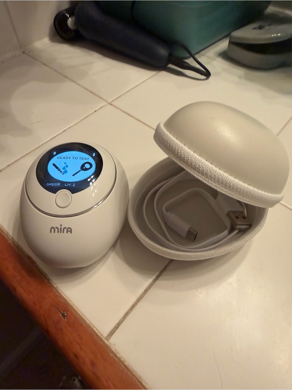 Mira Portable Test Device in White